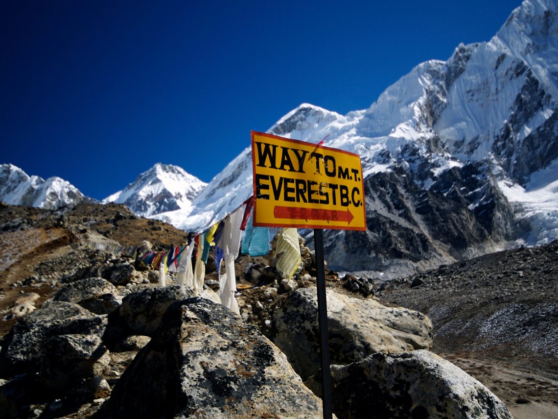 Trekking sull'Himalaya in Nepal